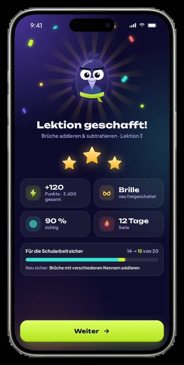 Mathalo – EdTech App: App-Screenshot 3 (Flutter, iOS, Android, Web)